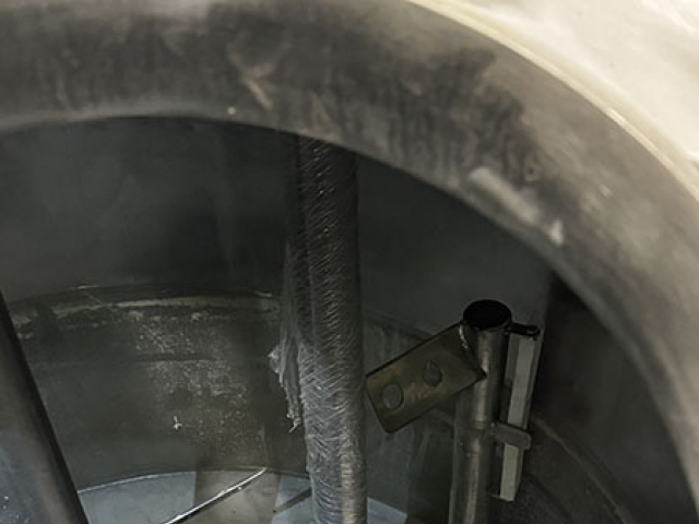 диссольвер - мешалка рама со скребками